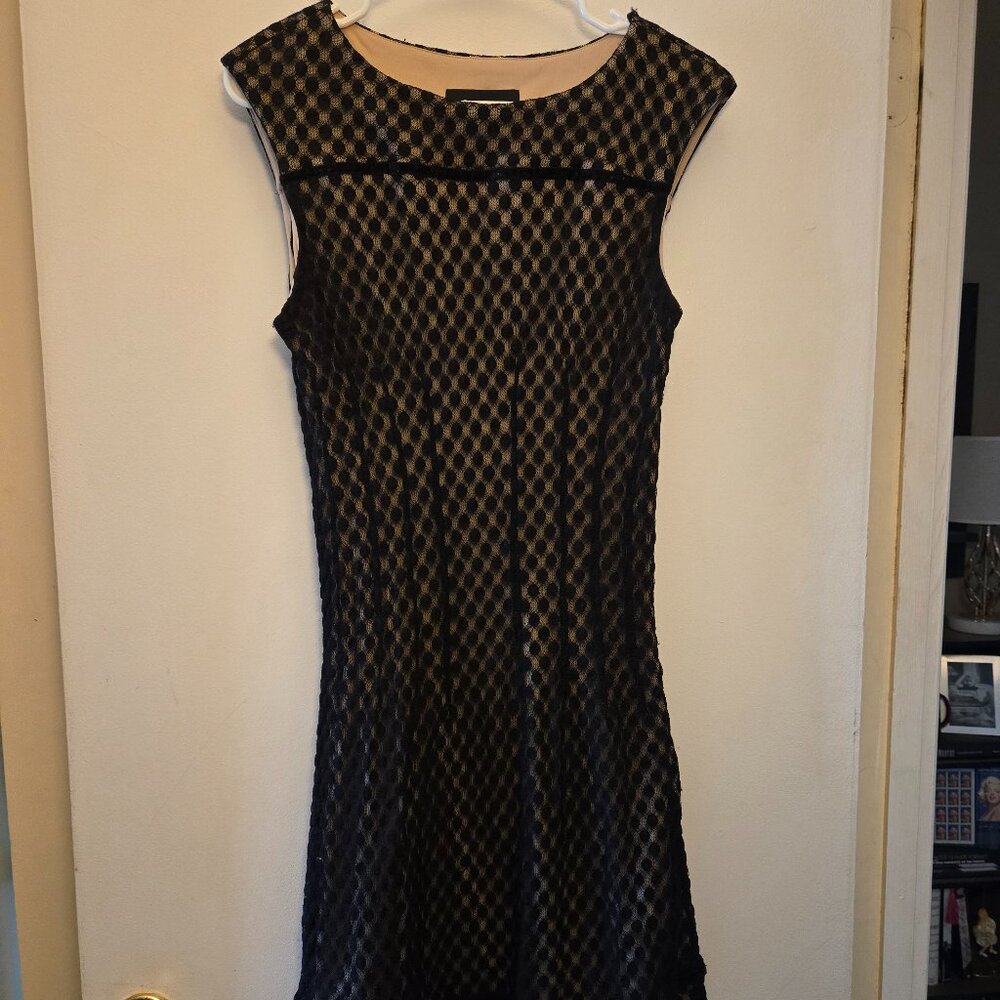 Beautiful Black Illusion Dress - Size S